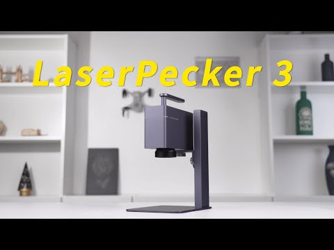 LaserPecker 3 Deluxe High Precision Metal &amp; Plastic Laser Engraver LP3
