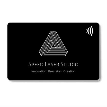 Personalized Black Metal NFC Electronic Business Card